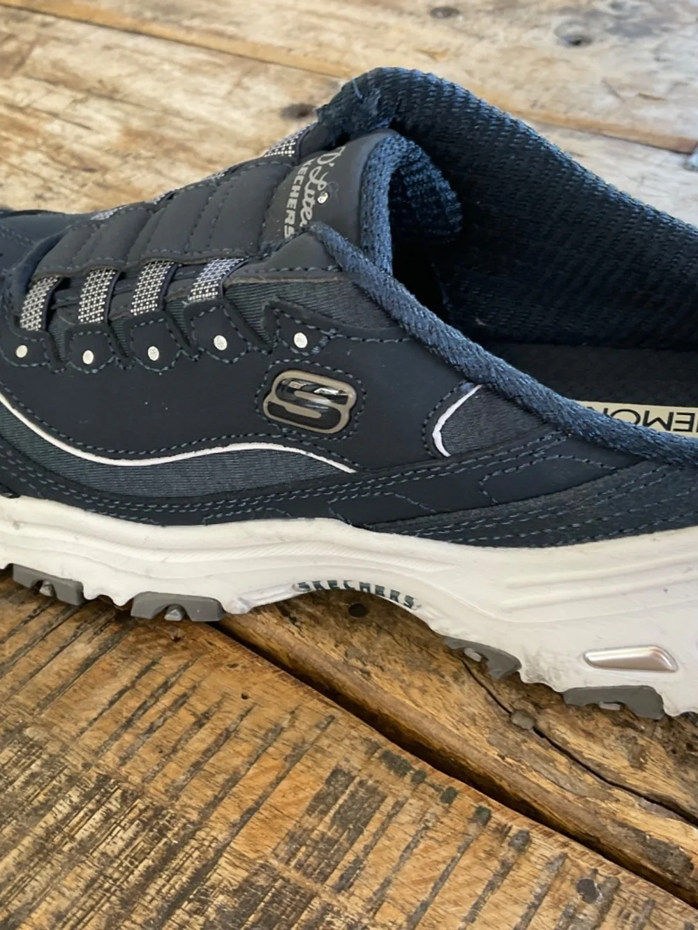 D Lite Skechers,blue 6.5